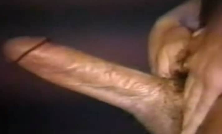 713px x 433px - Peter North Masturbating His Big Cock Solo â€“ Monster White Cock